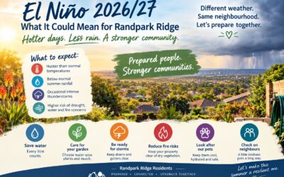 El Niño 2026/27: What It Could Mean for Randpark Ridge – and How We Can Prepare Together